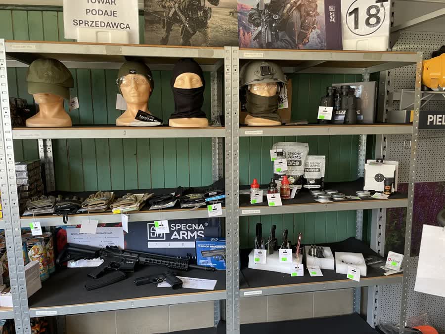 Militaria w sklepie AMAR — wiatrówki, repliki ASG, hełmy i wyposażenie taktyczne